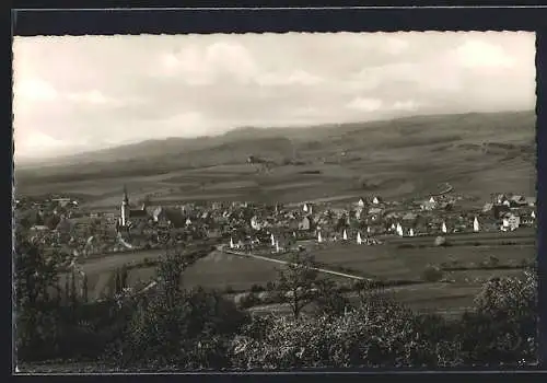 AK Fladungen in der Rhön, Blick vom Wurmberg zur Rother Kuppe