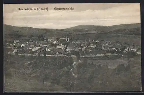 AK Bischofsheim / Rhön, Gesamtansicht