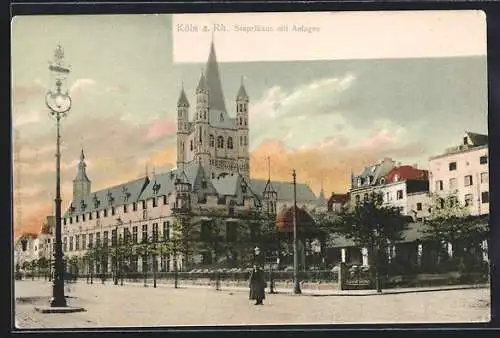 AK Köln a. Rh., Stapelhaus mit Anlagen