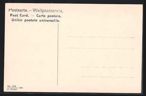 AK Köln a. Rhein, Totalansicht mit Kirche