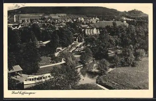 AK Bad Kissingen, Teilansicht von weitem