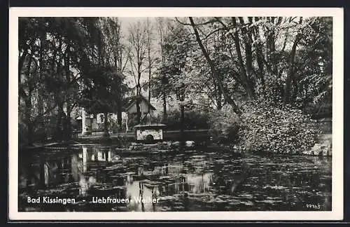 AK Bad Kissingen, Liebfrauen-Weiher