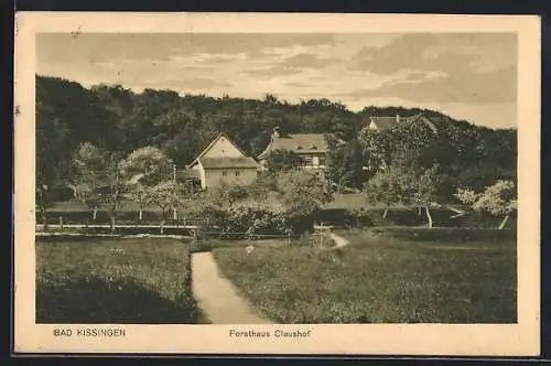 AK Bad Kissingen, Forsthaus Claushof