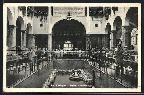 AK Bad Kissingen, Rakoczi-Brunnen