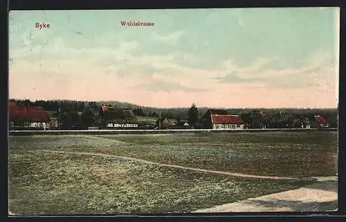 AK Syke, Blick auf die Waldstrasse