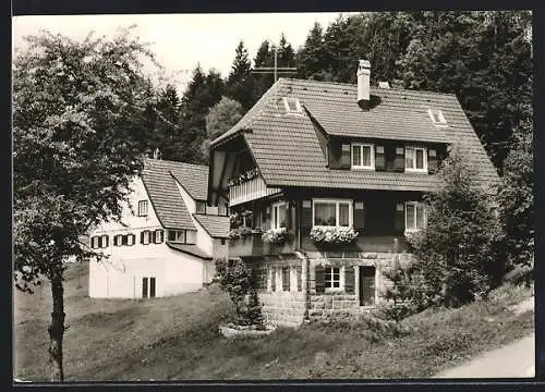 AK Mitteltal im Schwarzwald, Hotel Haus Rösle Haist, Ruhbachgasse 21