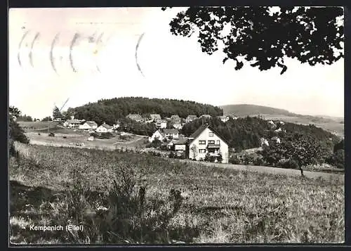 AK Kempenich /Eifel, Teilansicht der Ortschaft