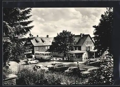 AK Klingenthal i. Sa., HO-Sporthotel Waldgut /Aschberg