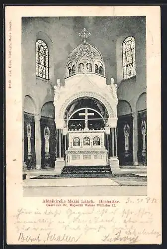 AK Maria Laach, Abteikirche, Hochaltar