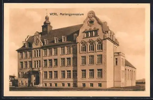 AK Werl, Blick auf das Mariengymnasium