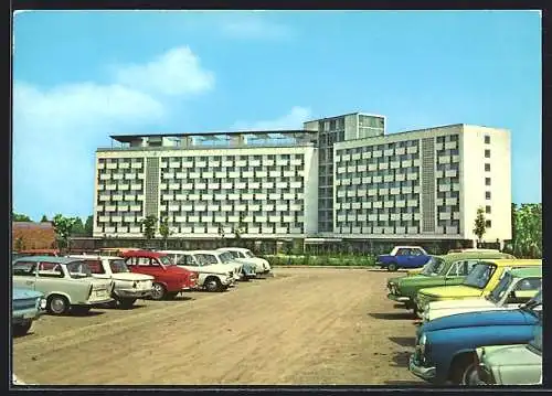 AK Klink / Müritz, FDGB-Ferienobjekt Erholungsheim Herbert Warnke