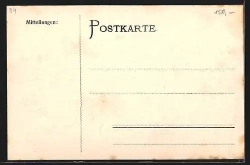 AK Stuttgart, Marktplatz mit Marktständen