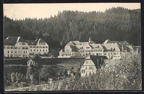 AK Isny, Blick zur Heilstätte Überruh