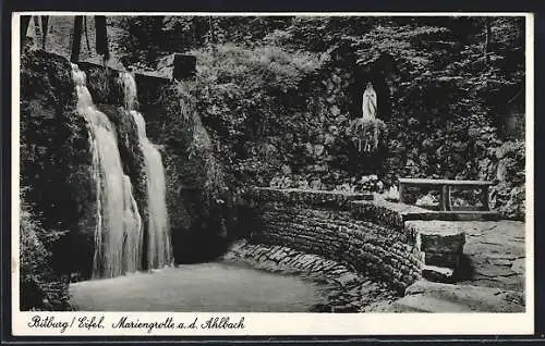 AK Bitburg /Eifel, Mariengrotte a. d. Ahlbach