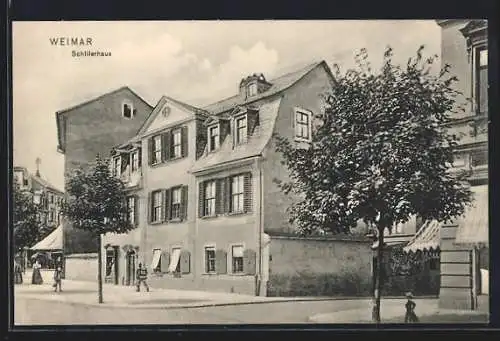 AK Weimar / Thüringen, Schillers Wohnhaus