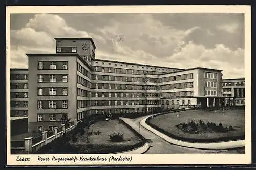 AK Essen, Neues Huyssenstift Krankenhaus, Nordseite