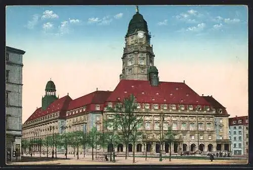 AK Dresden, das neue Rathaus