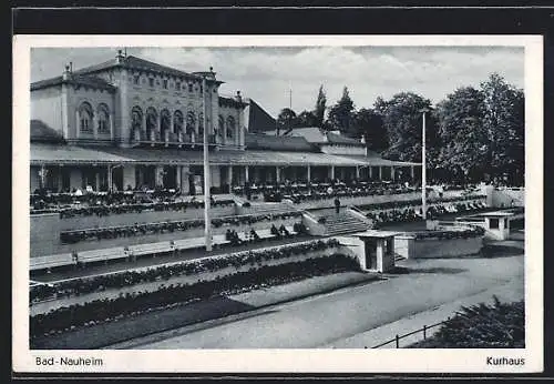 AK Bad-Nauheim, Kurhaus mit Anlagen