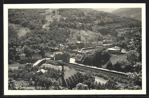 AK Altena /Westf., An der Steinernen Brücke