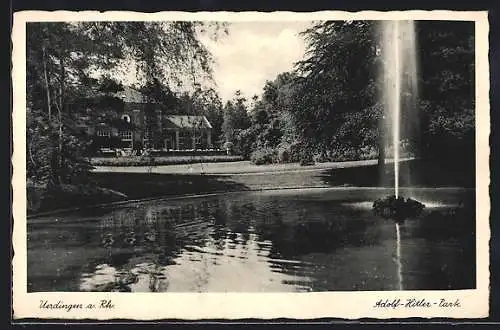 AK Uerdingen a. Rh., Park