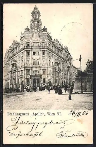 AK Wien, Etablissement Apollo