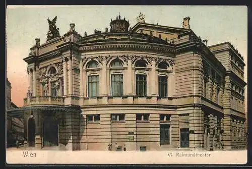 AK Wien, Blick auf das Raimundtheater