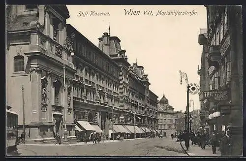 AK Wien, Stifts-Kaserne, Mariahilferstrasse