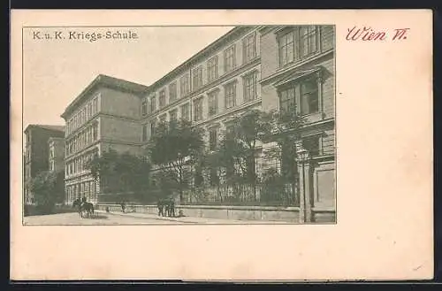 AK Wien, K. u. K. Kriegs-Schule