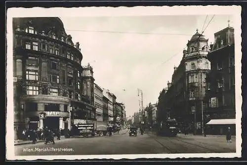 AK Wien, Geschäfte in der Mariahilferstrasse
