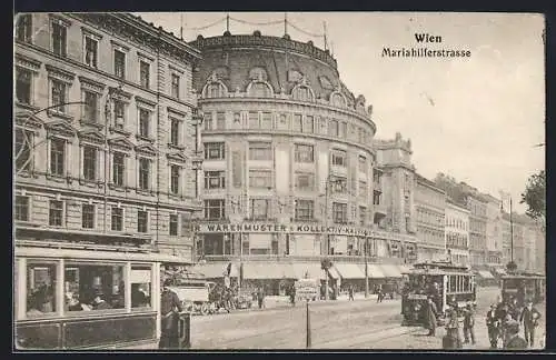 AK Wien, Kollektiv-Kaufhaus in der Mariahilferstrasse