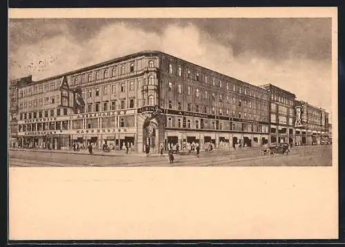 AK Wien, Modekaufhaus A. Herzmansky, Mariahilferstrasse 26-28