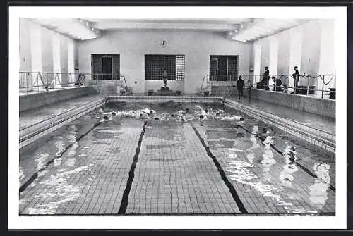 AK Wien, Theresianische Akademie, Das Hallenschwimmbad