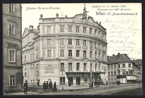 AK Wien, Johann-Strauss-Theater, Favoritenstrasse 8