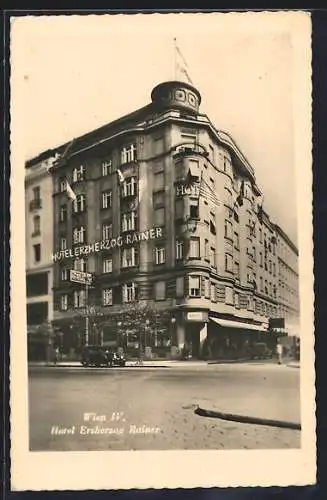 AK Wien, Hotel Erzherzog Rainer