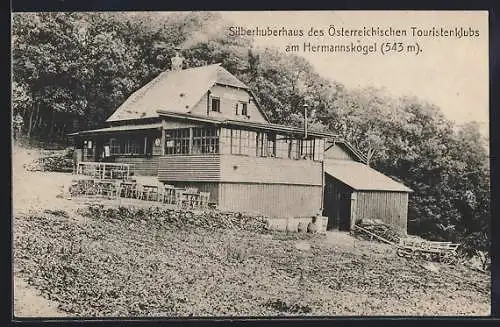AK Wien, Silberhuberhaus am Hermannskogel