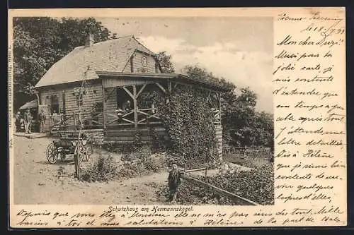 AK Wien, Schutzhaus am Hermannskogel