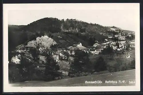 AK Wien, Blick über Kalksburg und Umgebung