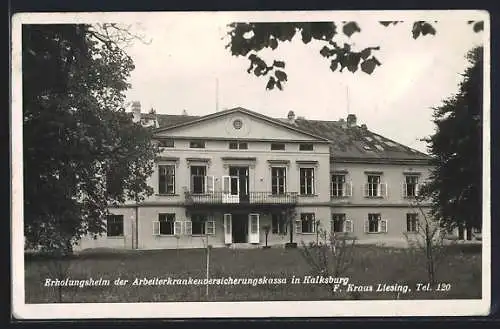 AK Wien, Kalksburg, Erholungsheim der Arbeiterkrankenkassa, F. Kraus Liesing