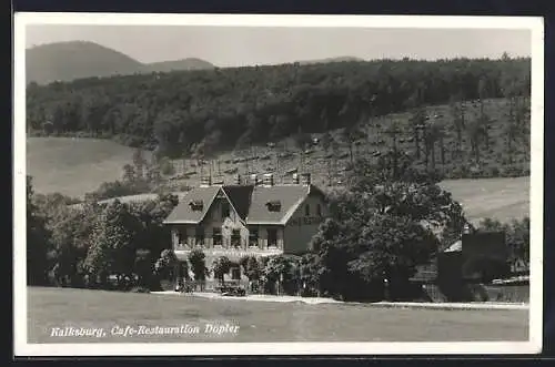 AK Wien, Kalksburg, Café-Restaurant Dopler