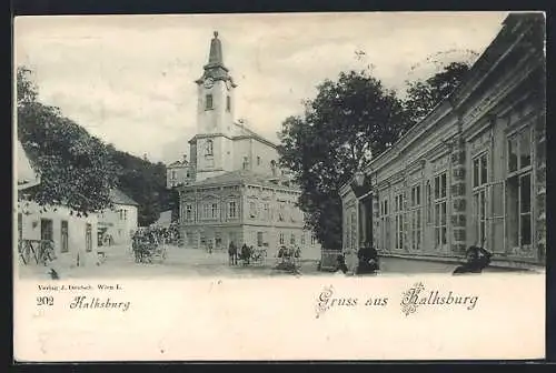 AK Wien-Kalksburg, Blick zur Kirche