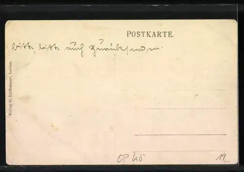 AK Labiau, Partie in der Königsbergerstrasse