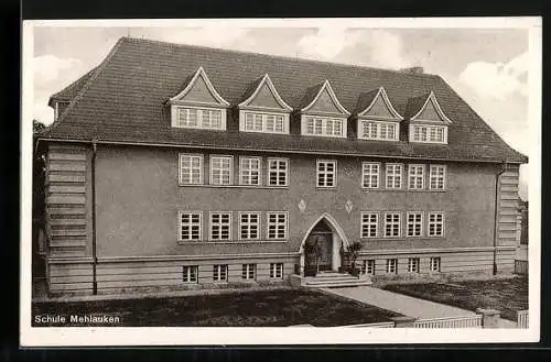 AK Mehlauken, Blick auf die Schule