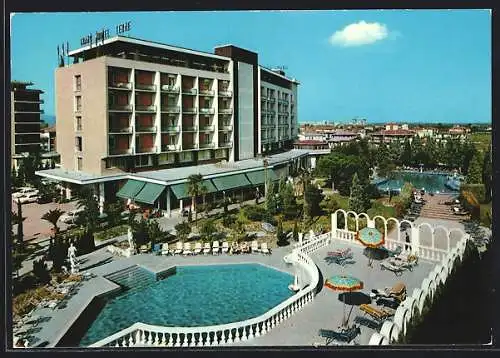 AK Montegrotto Terme, Blick auf Grand Hotel Terme mit Thermalbad