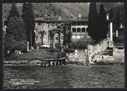 AK Fasano di Gardone Riviera /Lago di Garda, Albergo Paradiso