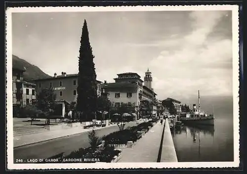 AK Gardone Riviera /Lago di Garda, Panorama