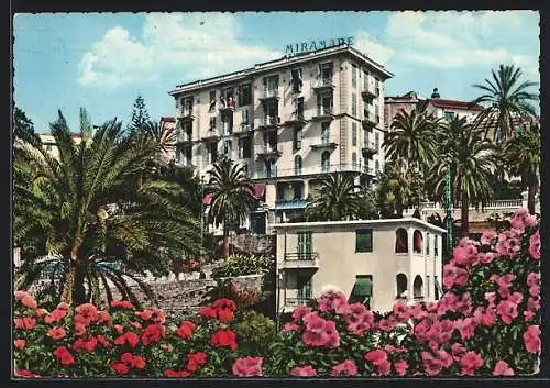AK Bordighera /Riviera dei Fiori, Hotel Miramare