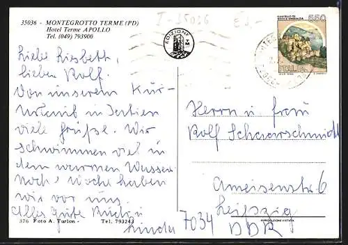 AK Montegrotto Terme, Hotel Terme Apollo