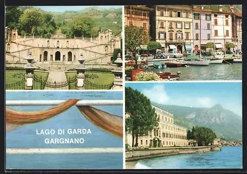 AK Gargnano /Lago di Garda, Villa Bettoni