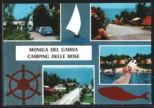 AK Moniga del Garda, Camping delle Rose