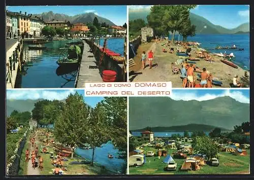 AK Domaso /Lago di Como, Camping del Deserto